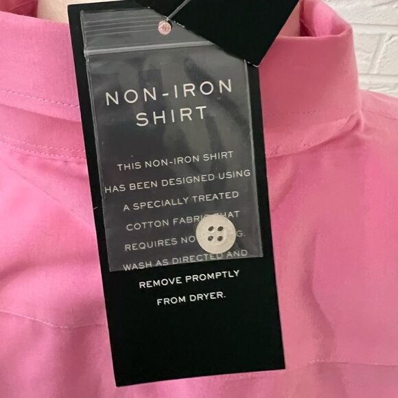 Lauren Ralph Lauren Pink Sleeveless Button Down Shirt NWT - Picture 5 of 9